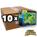 A cardboard shipping box displaying “10x” in bold text and an image of the Pokémon TCG: Delta Reign Elite Trainer Box by The Pokémon Company. Featuring the official Delta Reign logo at the bottom right corner, this is the ideal Pokémon TCG: Delta Reign Elite Trainer Box Case for collectors or Mega Evolution fans.