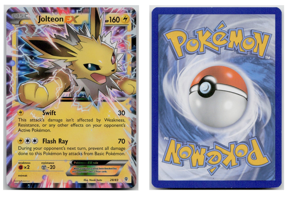 Pokémon TCG, Jolteon EX (Generations #28)