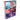 Introducing the Disney Lorcana Princsess Portofolio Binder by Ravensburger—a vibrant binder adorned with colorful illustrations of three beloved Disney princesses: Ariel, Jasmine, and Rapunzel, accented by decorative gemstone-like icons along the spine. Perfect for storing your Disney Lorcana samlekort, this portfolio combines stylish design with practical functionality for every collector.