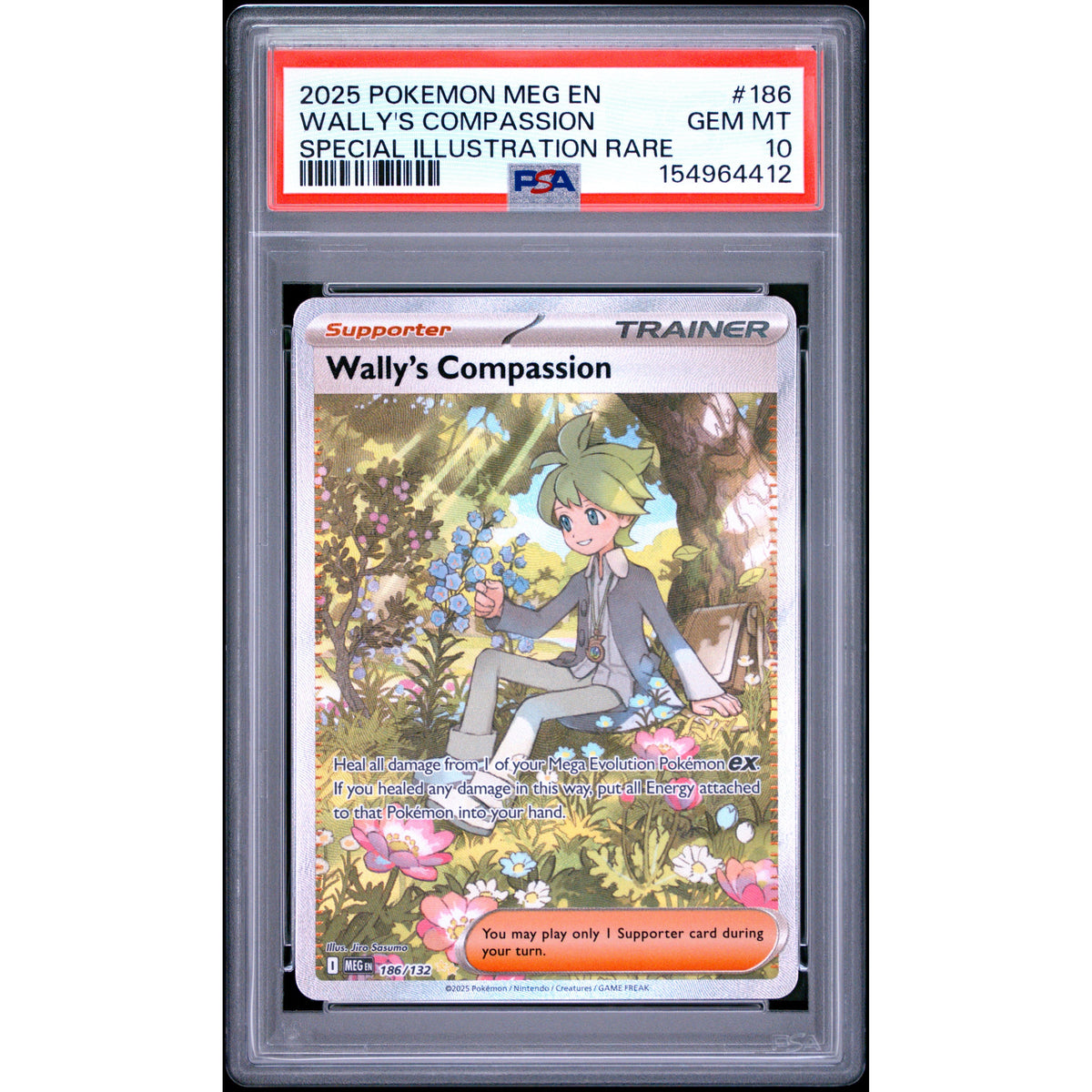 Pokémon TCG: Wally's Compassion #186 PSA 10-154964412