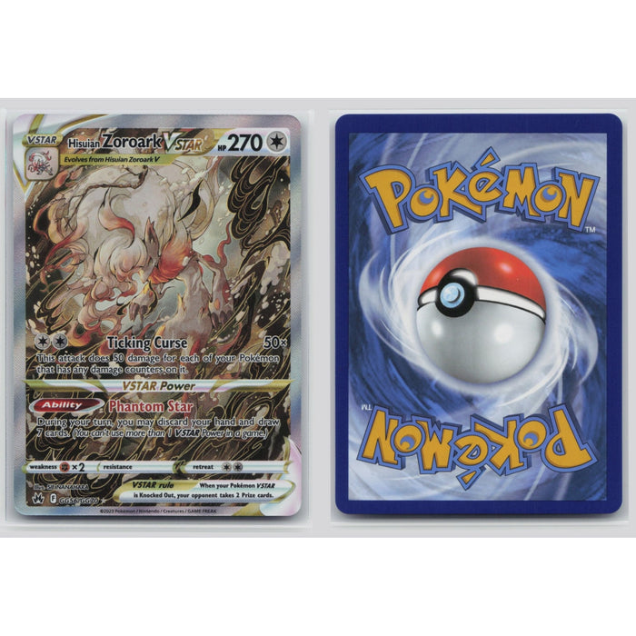 Pokémon TCG, Hisuian Zoroark VSTAR (Crown Zenith #GG56)
