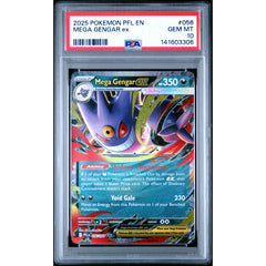 Pokémon TCG: Mega Gengar Ex #056 PSA 10