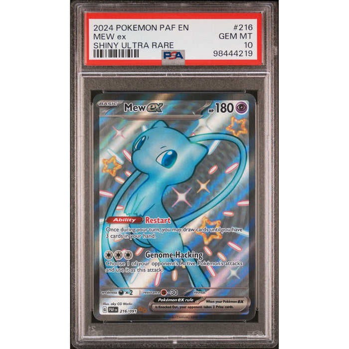 Pokémon TCG: Mew Ex #216 PSA 10-98444219