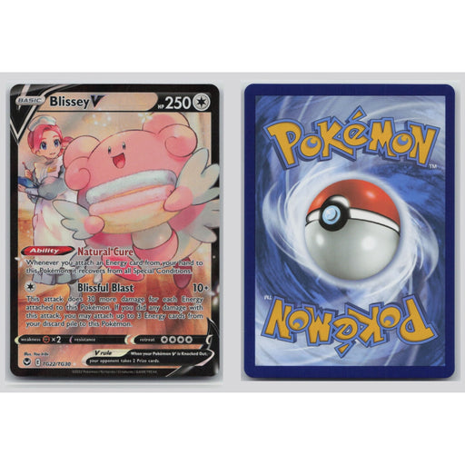 Pokémon TCG, Blissey V (Sword & Shield—Silver Tempest #TG22)
