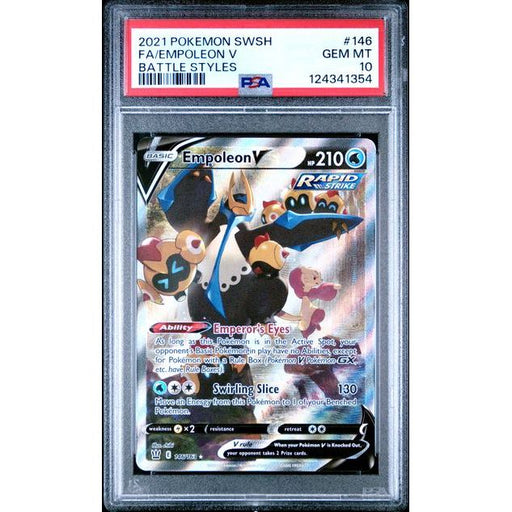 Pokémon TCG: Empoleon V #146 PSA 10-124341354