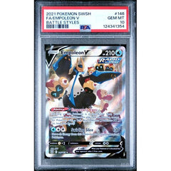 Pokémon TCG: Empoleon V #146 PSA 10 - Battle Styles