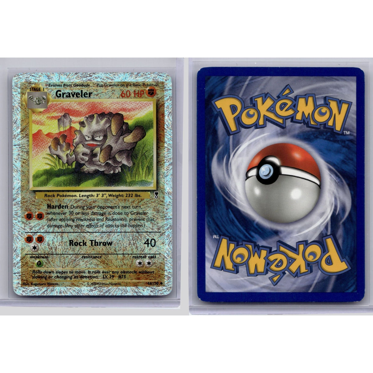 Pokémon TCG, Graveler (Legendary Collection #44)