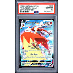Pokémon TCG: Blaziken Vmax #TG15 PSA 10 - Silver Tempest Trainer Gallery
