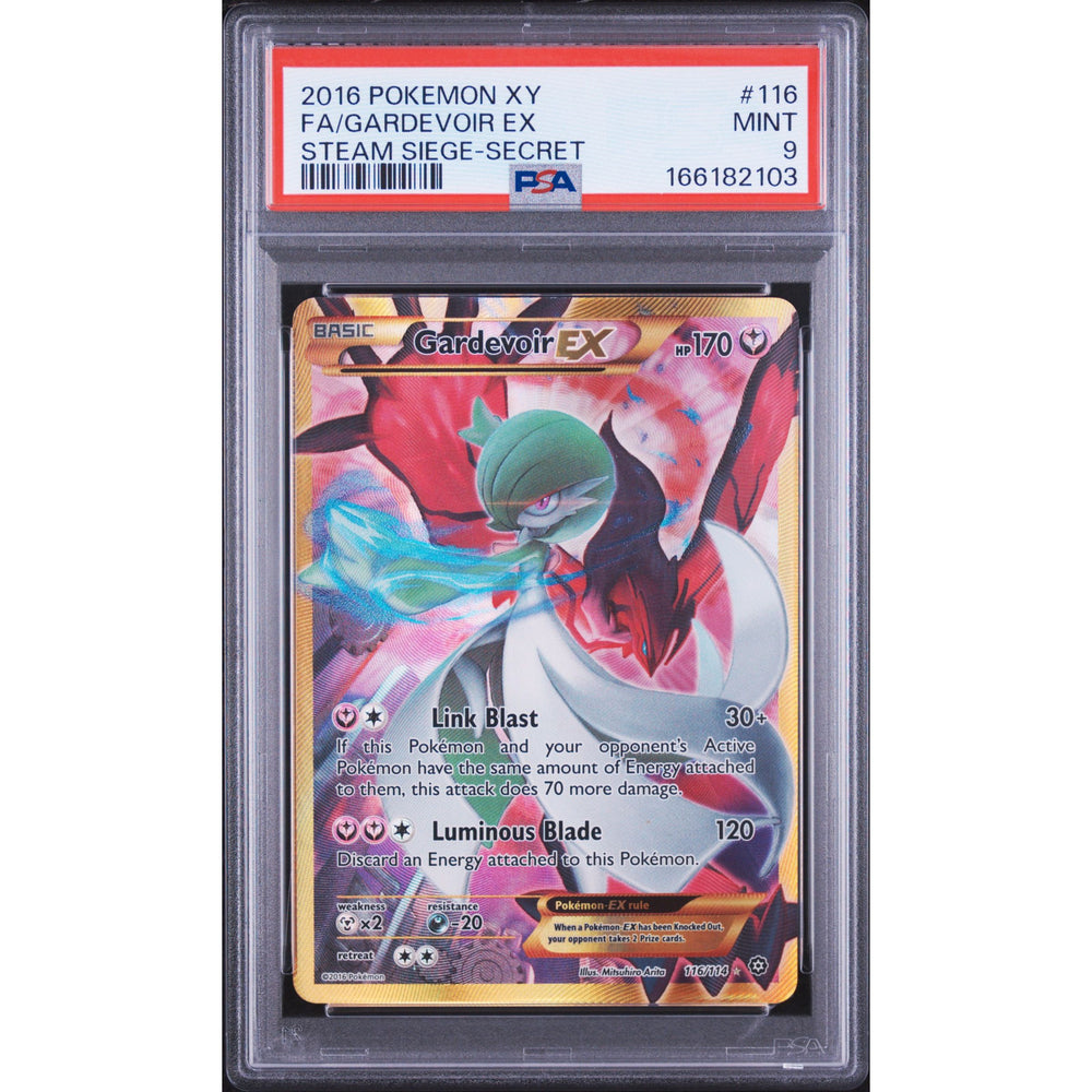 Pokémon TCG: Gardevoir Ex #116 PSA 9 - Steam Siege