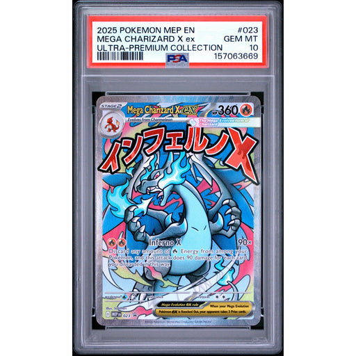 Pokémon TCG: Mega Charizard X Ex #023 PSA 10-157063669