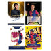 Here is a rewritten version using the provided product data: Four collectible refractor football cards from the Rogerz ELEVENCARD FC Barcelona Team Set Refractor Team Box, featuring La Liga 24/25 stars Lamine Yamal, Pedri, and Marc Bernal—each card boasting unique designs, authentic signatures, and official team logos.
