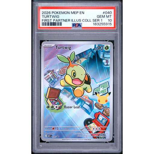 Pokémon TCG: Turtwig #040 PSA 10-163255915