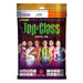 A Panini: EuroLeague Top Class 2025-26 Starter Basketball pack showcasing six players in various team jerseys, set against a vibrant abstract background, with EuroLeague branding featured at the bottom.