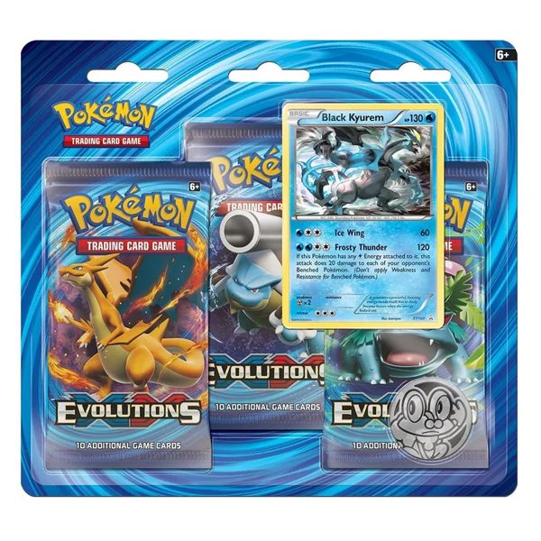 Evolutions 3-pack Blister - Black Kyurem