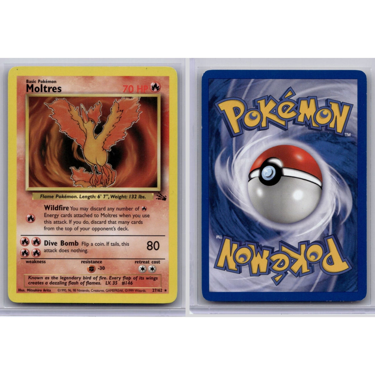 Pokémon TCG, Moltres (Fossil #27)
