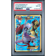 Pokémon TCG: Mewtwo Ex #163 PSA 8