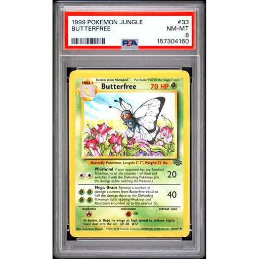 Pokémon TCG: Butterfree #33 PSA 8-157304160