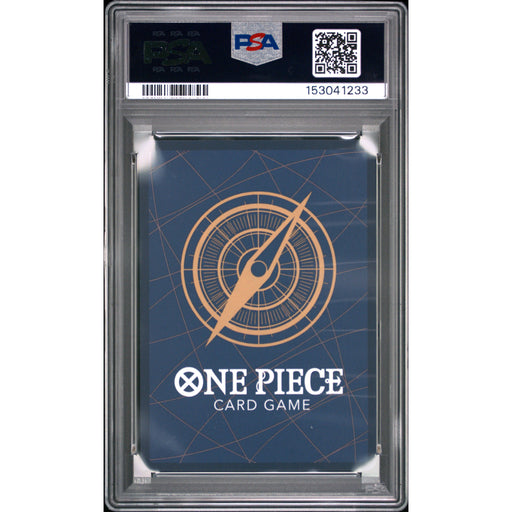 Pokémon TCG: Monkey D. Luffy {{setAbbreviation}} 110 NM PSA 10 (Back)
