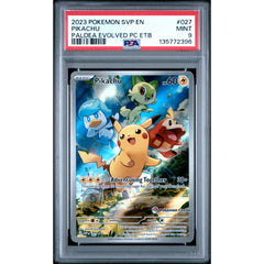 Pokémon TCG: Pikachu #027 PSA 9 - Pokemon Center