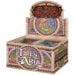 A Flesh and Blood TCG: Tales of Aria (1st edition) Booster Display by Legend Story Studios Limited, showcasing vibrant fantasy artwork and Celtic-inspired designs.