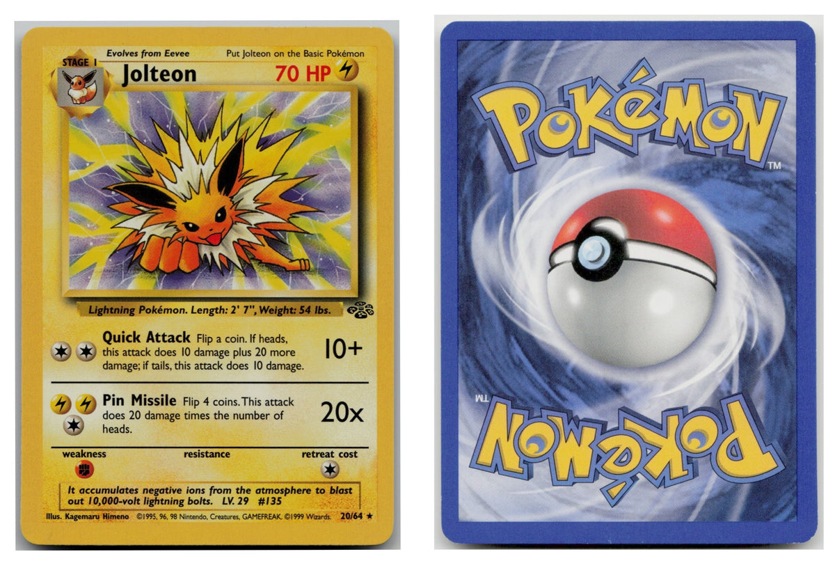 Pokémon TCG, Jolteon (Jungle #20)