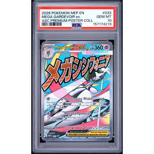 Pokémon TCG: Mega Gardevoir Ex #032 PSA 10-157174219