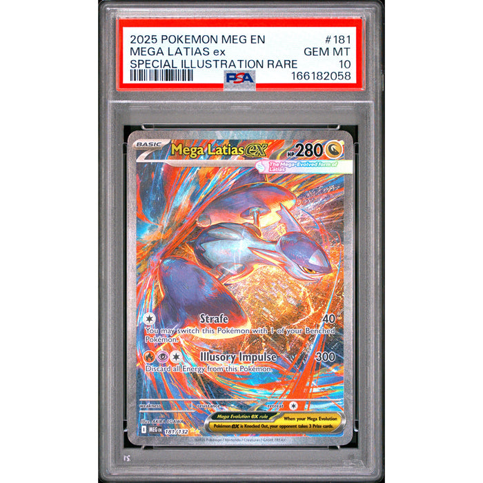 Pokémon TCG: Mega Latias Ex #181 PSA 10-166182058