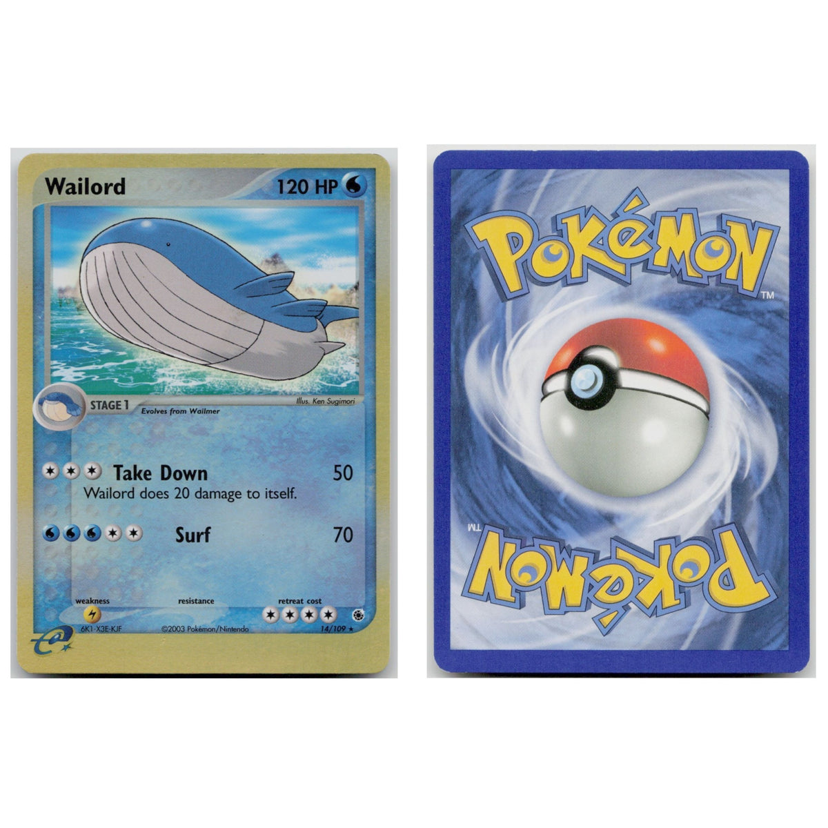 Pokémon TCG, Wailord (EX Ruby & Sapphire #14)