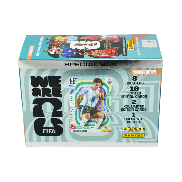Panini: Adrenalyn XL FIFA World Cup 2026 - presentbox - nordisk utgåva