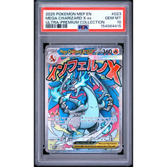 Pokémon TCG: Mega Charizard X Ex #023 PSA 10