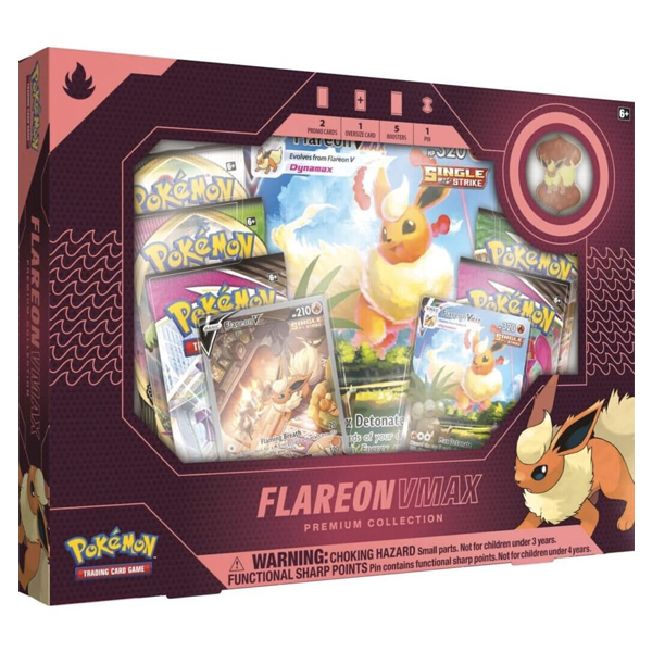 Pokémon: Flareon Vmax Premium Collection Box (Sword & Shield)