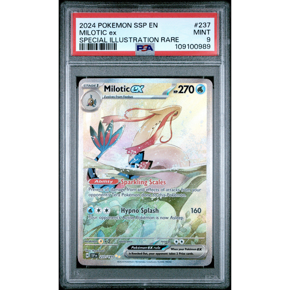 Pokémon TCG: Milotic Ex #237 PSA 9
