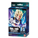 Bandai Dragon Ball Super Card Game: Starter Deck featuring Vegeta in his Super Saiyan form, with card image and product details. Suitable for ages 6 and up.