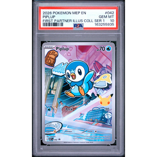 Pokémon TCG: Piplup #042 PSA 10-163255935