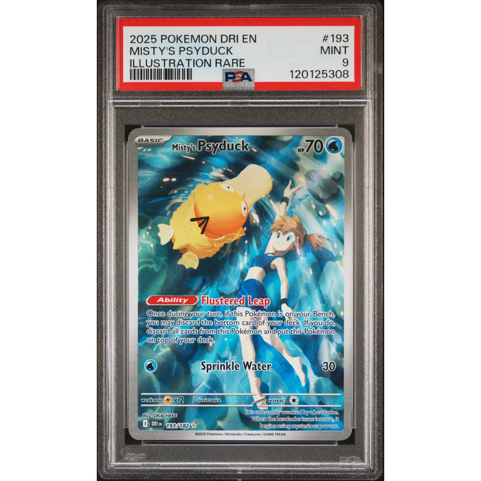 Pokémon TCG: Misty's Psyduck #193 PSA 9-120125308