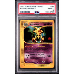 Pokémon TCG: Alakazam Holo #H1 PSA 4 - Skyridge