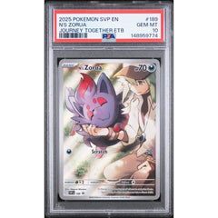 Pokémon TCG: N's Zorua #189 PSA 10 - Scarlet & Violet Promos
