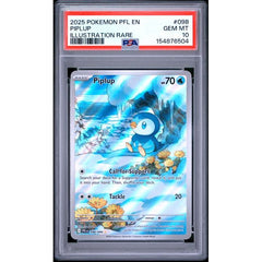 Pokémon TCG: Piplup #098 PSA 10 - Phantasmal Flames