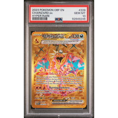 Pokémon TCG: Charizard Ex #228 PSA 10