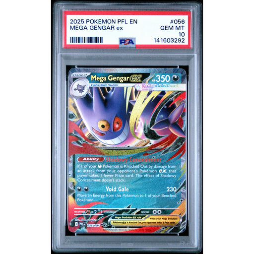 Pokémon TCG: Mega Gengar Ex #056 PSA 10-141603292