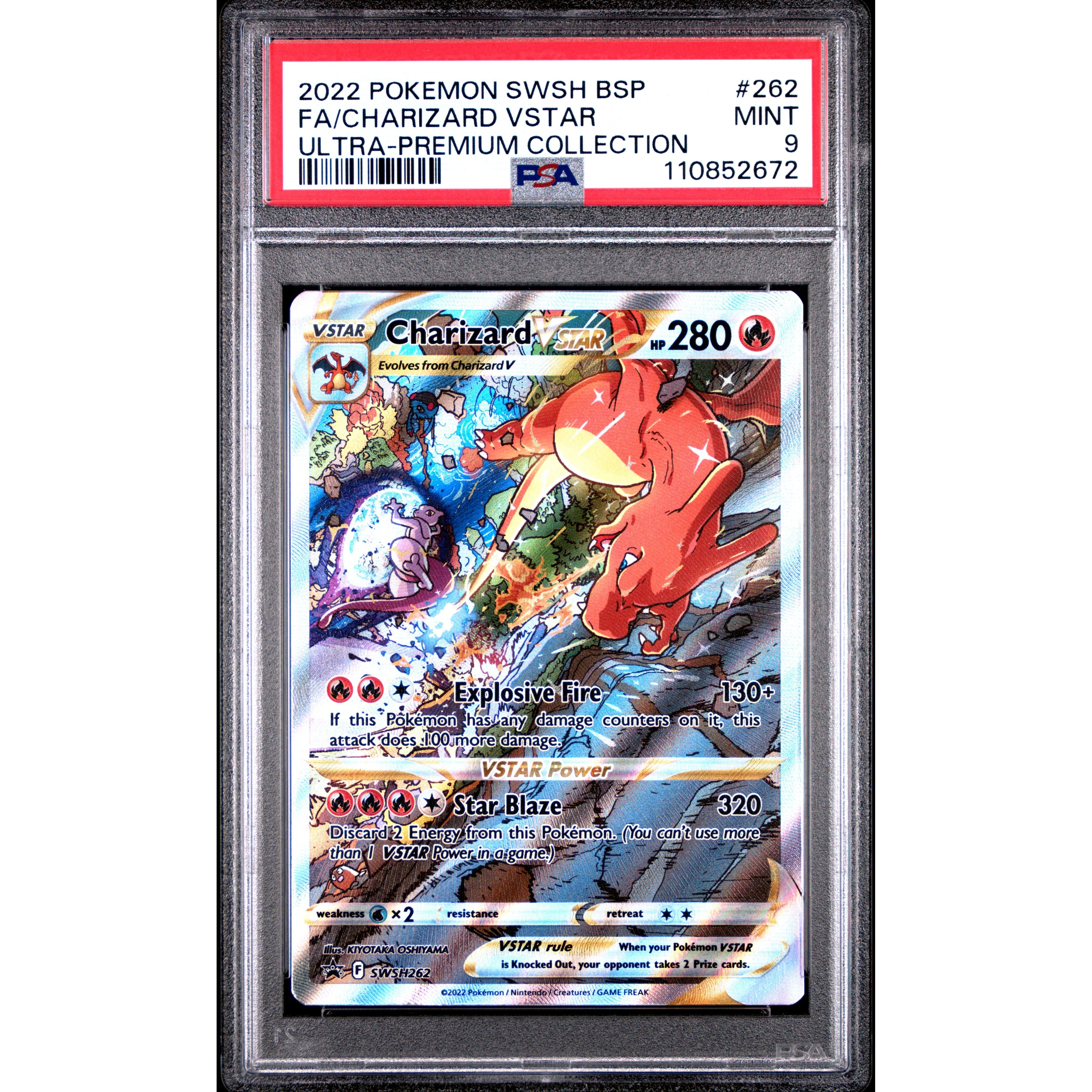Charizard VSTAR SWSH262 PSA 9 – Graded Pokémon Card | Rogerz.dk