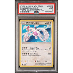 Pokémon TCG: Shining Lugia Holo #SM82 PSA 9 - SM Black Star Promos