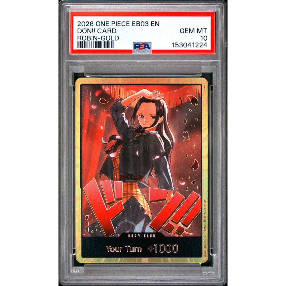 One Piece TCG: Don!! Card PSA 10