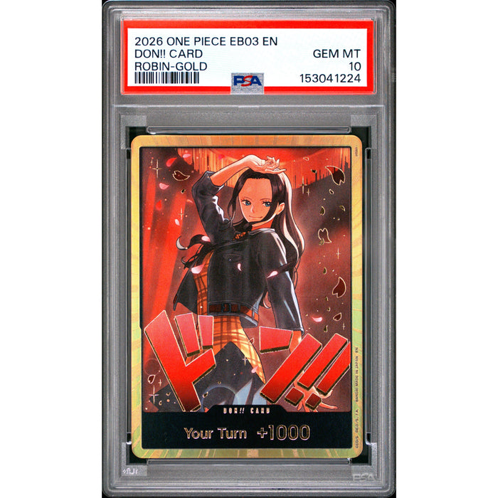 One Piece TCG: Don!! Card PSA 10-153041224