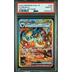 Pokémon TCG: Flareon Ex #202 PSA 10 - Japanese