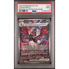 Pokémon TCG: Charizard Ex #234 PSA 9 - Paldean Fates