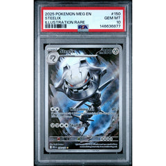 Pokémon TCG: Steelix #150 PSA 10 - Mega Evolution