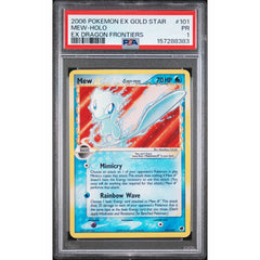 Pokémon TCG: Mew Gold Star #101 PSA 1 - Dragon Frontiers
