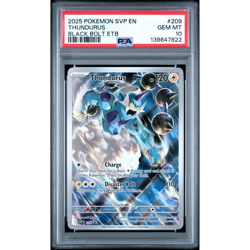 Pokémon TCG: Thundurus #209 PSA 10-138647822