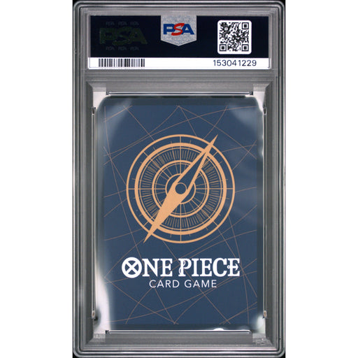Pokémon TCG: Monkey D. Luffy {{setAbbreviation}} 110 NM PSA 10 (Back)